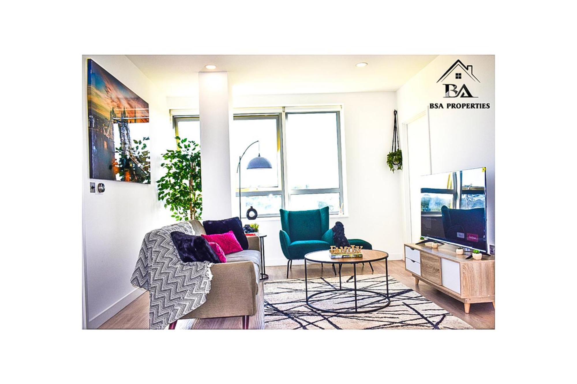 City Centre Apartment Close To Ascot & Legoland Sleep Upto 4 Guests - Parking On Request! Bracknell Dış mekan fotoğraf