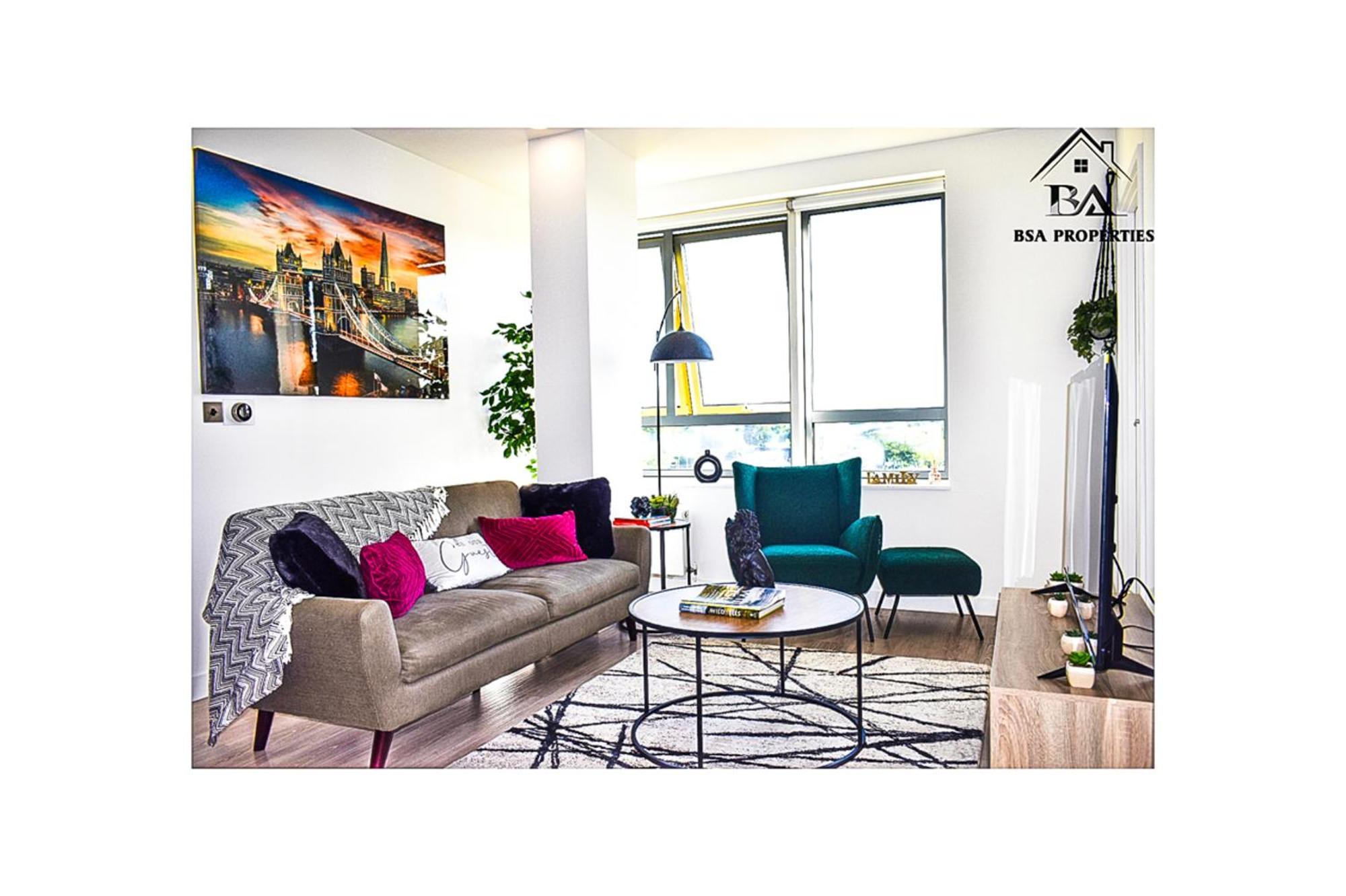 City Centre Apartment Close To Ascot & Legoland Sleep Upto 4 Guests - Parking On Request! Bracknell Dış mekan fotoğraf